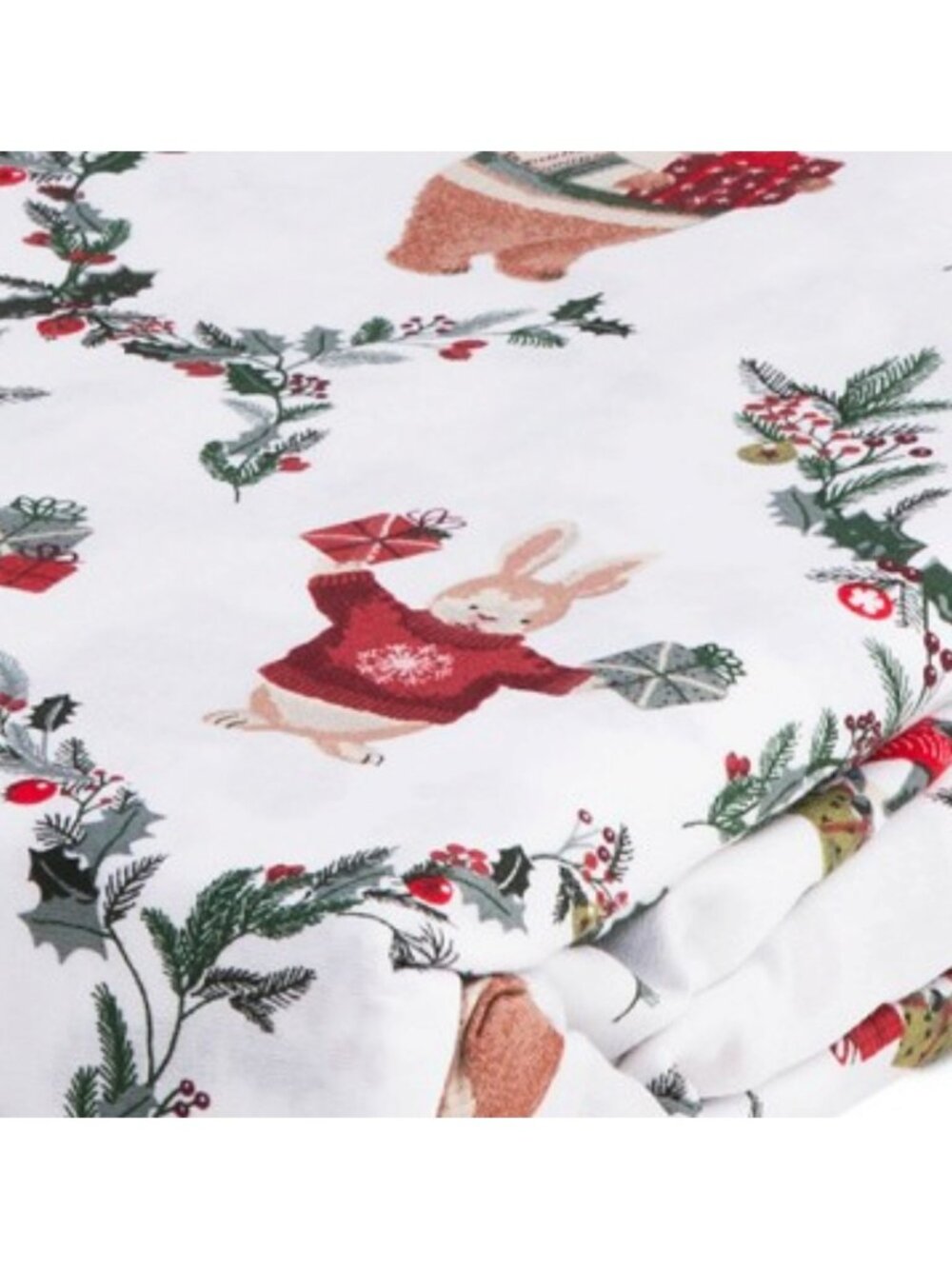 VALERIE & AMELIA Cotton Secret Santa Party Sheet Set - Picture 6 of 6